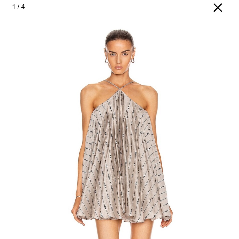 Atoir Somebody Told Me Grey Dress